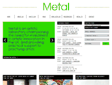Tablet Screenshot of metalculture.com